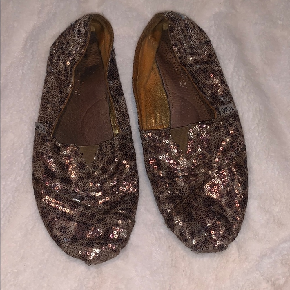 Sequin Leopard Print TOMS